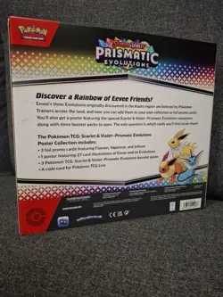 Pokemon TCG Prismatic Evolutions Poster Collection Sealed - Image 3