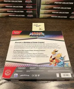 Pokemon TCG Prismatic Evolutions Poster Collection Sealed - Image 2