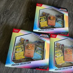 Pokemon TCG Scarlet & Violet Prismatic Evolutions Poster Collection Bundle of 3 - Image 3