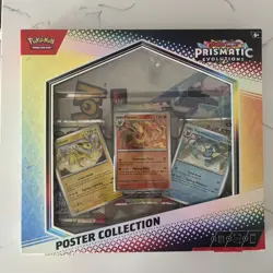 Scarlet & Violet: Prismatic Evolutions Poster Collection (SEALED) Pokemon TCG - Image 1
