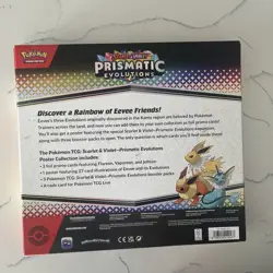 Scarlet & Violet: Prismatic Evolutions Poster Collection (SEALED) Pokemon TCG - Image 2