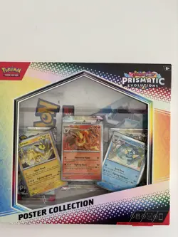 Scarlet & Violet: Prismatic Evolutions Poster Collection (SEALED) Pokemon TCG - Image 1