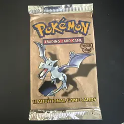 Wizards of the Coast Pokemon TCG Fossil Booster Pack - Image 1
