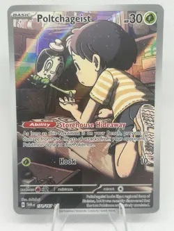 Pokemon Poltchageist 171/167 IR Illustration Rare Twilight Masquerade TWM NM - Image 1