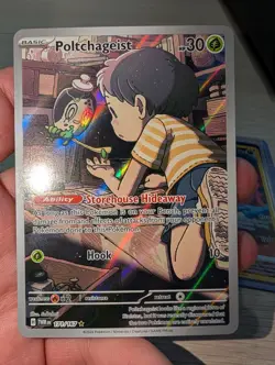 Pokemon Poltchageist 171/167 IR Illustration Rare Twilight Masquerade TWM NM - Image 1
