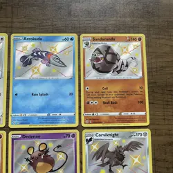 Pokemon TCG | Shining Fates Baby Shiny Holo Rare X6 Card Bundle - Image 3
