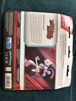 Pokemon TCG Destined Rivals 3-Pack Blister Zebstrika Promo Card - New Sealed - Image 2