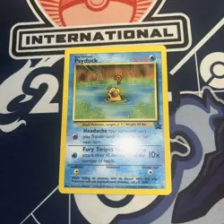 Pokemon Psyduck 20 Black Star Promo WOTC Near Mint - Image 2