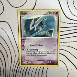 Lugia 2/17 Pokemon TCG card, pop series 5 Holo HP - Image 1