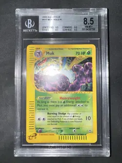 Pokemon Muk BGS 8.5 STRONG H17/H32 Aquapolis -no Shining Charizard - Image 2