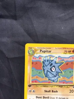 Pokemon Cards: Neo Discovery 1st Edition Uncommon: Pupitar 45/75 - Image 2