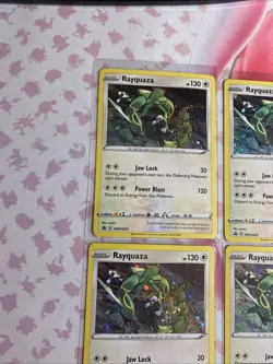 Pokemon TCG Rayquaza SWSH029 Black Star Promo Cosmos Holo Card 8x NM - Image 4
