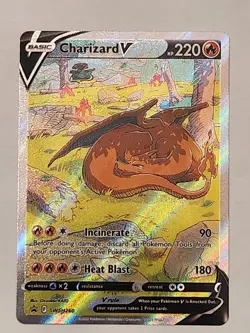 Charizard V SWSH260 Holo Promo Pokemon TCG 220 HP English 2022 FULL ART - Image 1