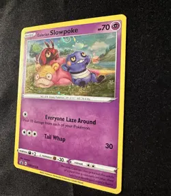 Galarian Slowpoke SWSH126 SWSH: Sword & Shield Promo Cards Holo W/Swirl - Image 1