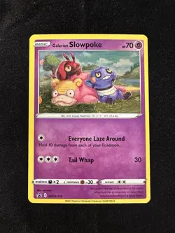 Galarian Slowpoke SWSH126 SWSH: Sword & Shield Promo Cards Holo W/Swirl - Image 2