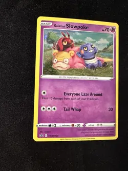 Galarian Slowpoke SWSH126 SWSH: Sword & Shield Promo Cards Holo W/Swirl - Image 4