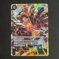 OP10-118 Monkey.D.Luffy SEC - One Piece TCG English Card Near-Mint Secret Rare - Image 1