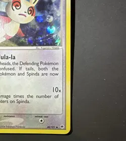 Pokemon Spinda 48/101 Hidden Legends Reverse Holo 2004 LP/NM - Image 5