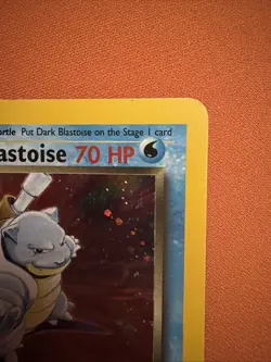 Dark Blastoise 3/82 - Team Rocket Unlimited Holo - Pokemon Card LP - Image 3