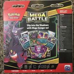 Pokemon TCG Mega Gengar EX Battle Deck English Edition BRAND NEW/FACTORY SEALED - Image 2