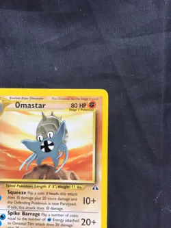 Pokemon Cards: Neo Discovery 1st Edition Uncommon: Omastar 43/75 - Image 3
