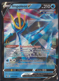 Impoleon V SWSH108 - Schwert Schild Black Star Promo - DE - NM - Pokemon TCG - Image 1