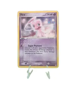 Pokemon Card Mew 111/110 EX Holon Phantoms Holo Rare Vintage Good! ♡ - Image 1