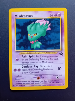 Pokemon Cards: Wizards Black Star Promo: Misdreavus 39 - Image 1
