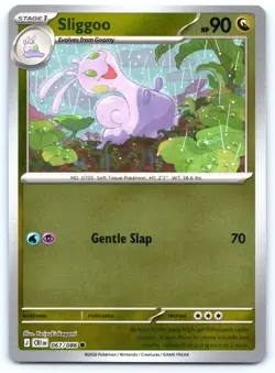 Sliggoo 067/086 ME04: Chaos Rising Reverse Holo Pokemon NM - Image 1
