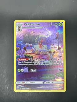 Kricketune GG02/GG70 Holo Crown Zenith Galarian Gallery Pokemon NM EN - Image 1