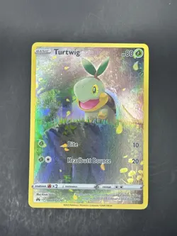 Turtwig GG31/GG70 Holo Crown Zenith Galarian Gallery Pokemon NM EN - Image 1