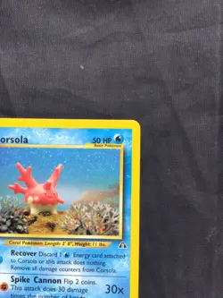 Pokemon Cards: Neo Discovery 1st Edition Uncommon: Corsola 37/75 - Image 3