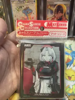 Chara Goddess of Victory: Nikke Drake: Maid For Villain Sleeves 65 ct new sealed - Image 3