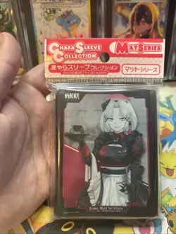 Chara Goddess of Victory: Nikke Drake: Maid For Villain Sleeves 65 ct new sealed - Image 5