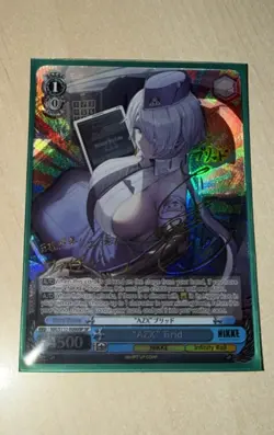 Signed Weiss Schwarz NIKKE NIK/S117-090SP SP "AZX" Brid FOIL English - Image 1