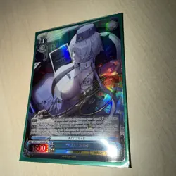 Signed Weiss Schwarz NIKKE NIK/S117-090SP SP "AZX" Brid FOIL English - Image 2