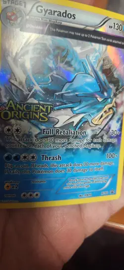Gyarados XY60 Black Star Promo Ancient Origins Prerelease - Image 3