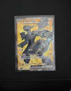 Pokemon TCG - Zekrom ex 158/086 - Black Bolt - Full Art - EN - Image 1