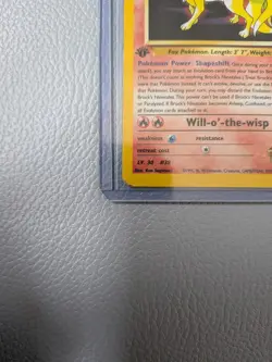Brock's Ninetales 3/132 Gym Challenge 1st Edition - Image 5