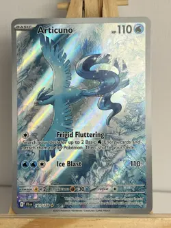 Pokemon TCG Articuno Journey Together JTG 161/159 IR Full Art - Image 1