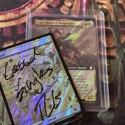 Cass, Hand Of Vengeance Extended Art Surge Foil, UB: Fallout, Mtg Single, R 0938 - Image 3