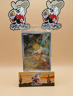 Eevee Black Star Promo Full Art 173 Sealed Prismatic Evolutions Pokemon - Image 1