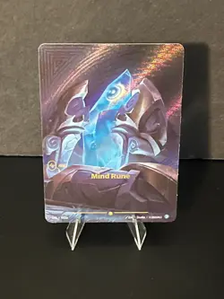 MIND RUNE - ALT ART - RIFTBOUND: UNLEASHED - R03a FOIL SHOWCASE ENGLISH! - Image 2