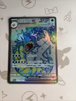 Pokemon Gyarados EX TCG Scarlet & Violet Base SV1 Card 225/198 Full Art - Image 1