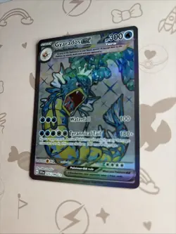 Pokemon Gyarados EX TCG Scarlet & Violet Base SV1 Card 225/198 Full Art - Image 3
