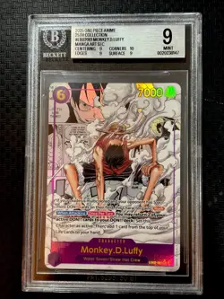 2025 One Piece EB02 EN Manga Alternate Art #061 Monkey D. Luffy BGS 9 - Image 1