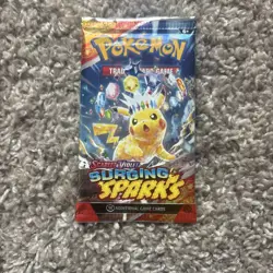1x Pokemon Surging Sparks Booster Pack - 10 Cards / Pack - Random Art - Sealed - Image 1