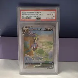 PSA 10 Hisuian Sneasler V 175/189 Alt Art Astral Radiance Full Art Pokemon Card - Image 1