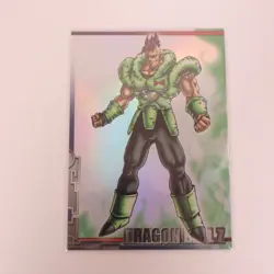 ANDROID 16 S-16 Chrome Rainbow Foil 2003 Dragon Ball Z Amada Trading Card - Image 1