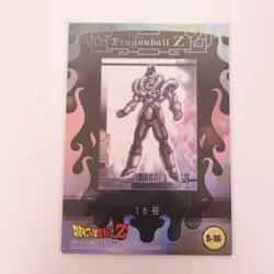 ANDROID 16 S-16 Chrome Rainbow Foil 2003 Dragon Ball Z Amada Trading Card - Image 2